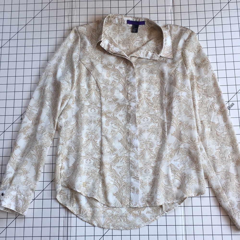 Forever 21 Paisley-esq button down